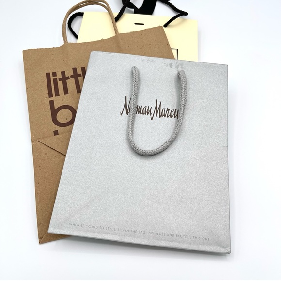 ✨Bloomingdale’s, Jo Malone, Neiman Marcus Paper Shopping Tote Retail Bags Set - Picture 6 of 8